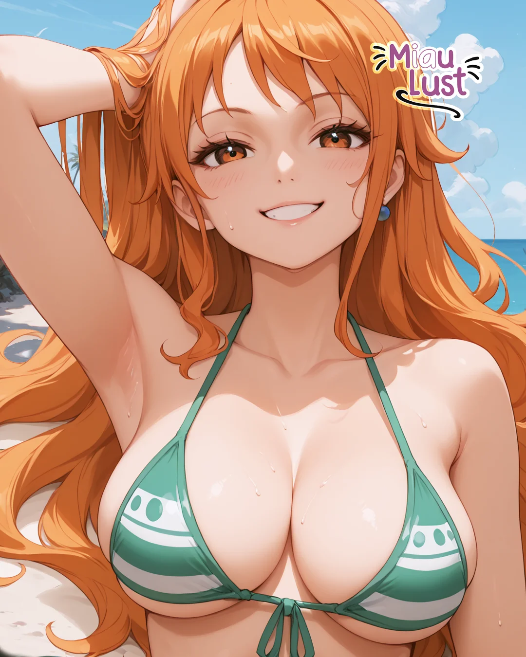 Nami One Piece parody comic by Miaulust — One Pleasure – Nami, page 25