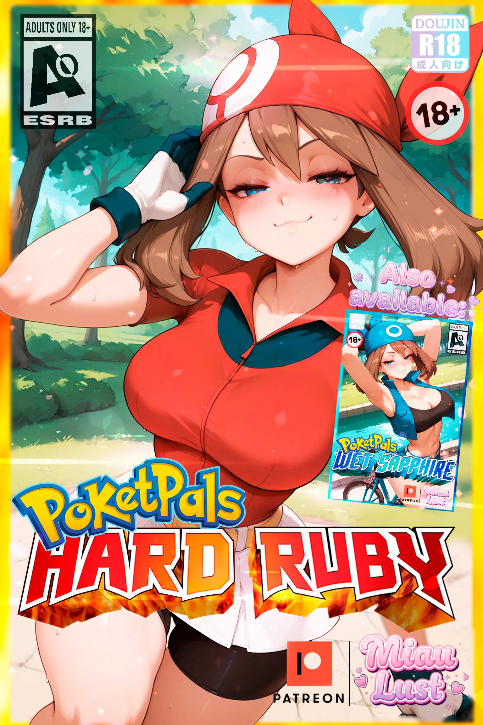 Hard Ruby Pokemon parody comic by Miaulust — Hard Ruby, page 1