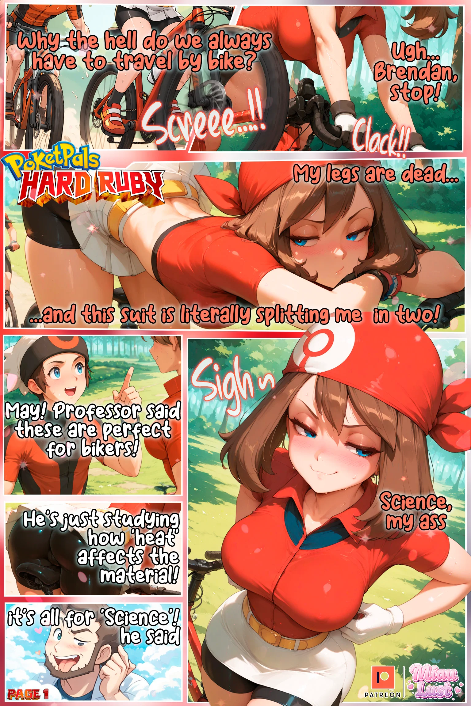 Hard Ruby Pokemon parody comic by Miaulust — Hard Ruby, page 2