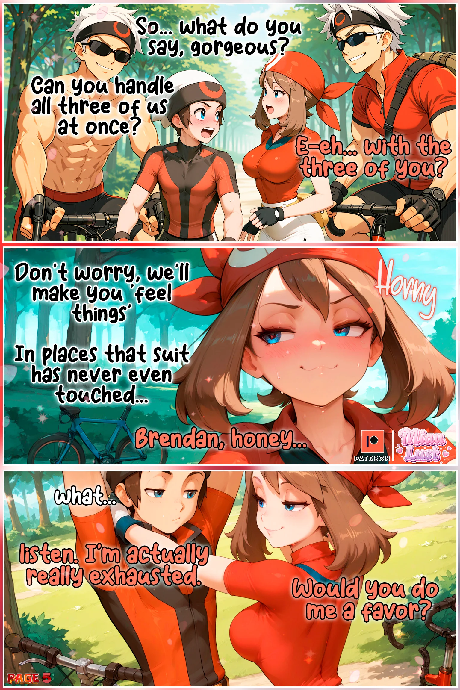 Hard Ruby Pokemon parody comic by Miaulust — Hard Ruby, page 6