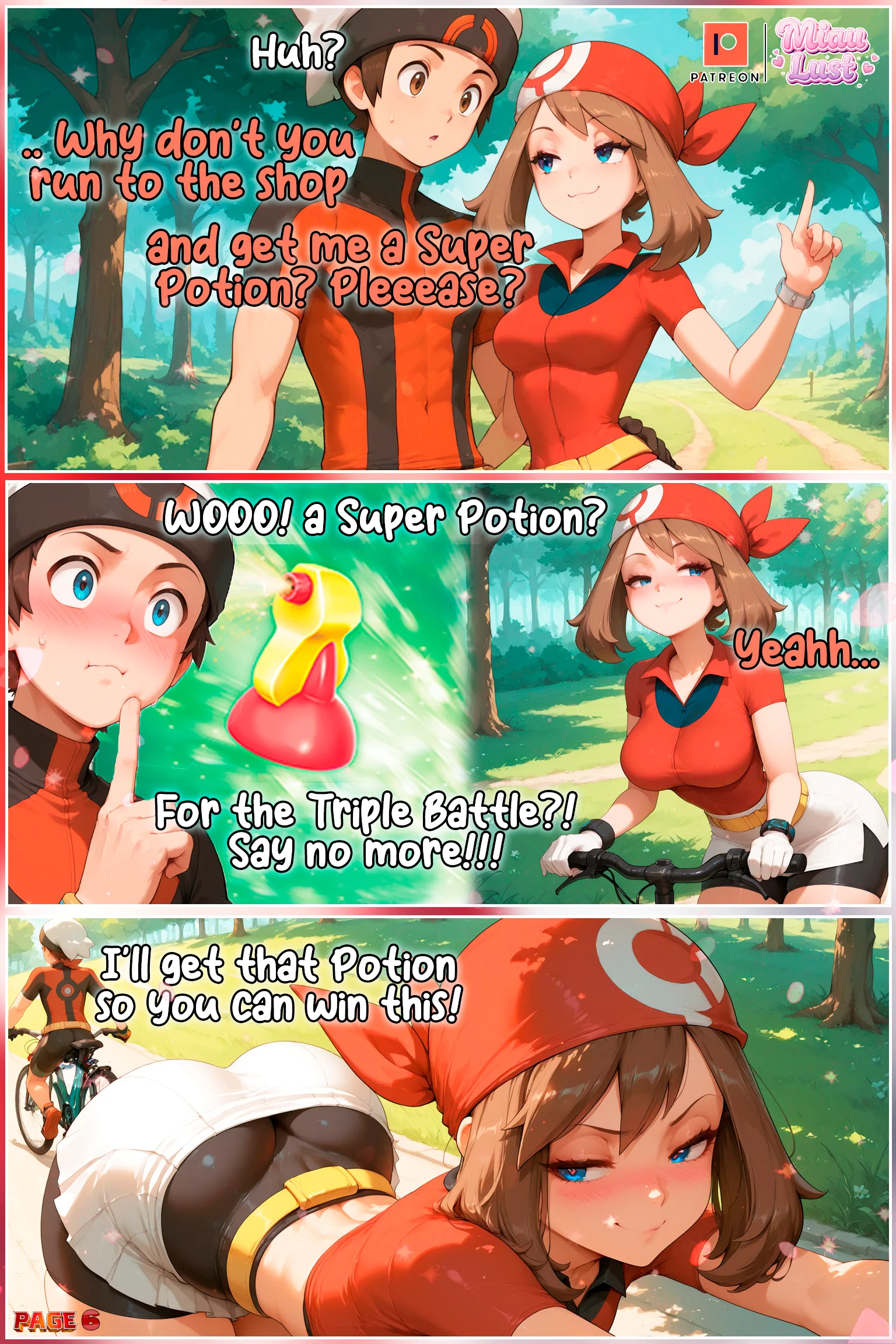 Hard Ruby Pokemon parody comic by Miaulust — Hard Ruby, page 7