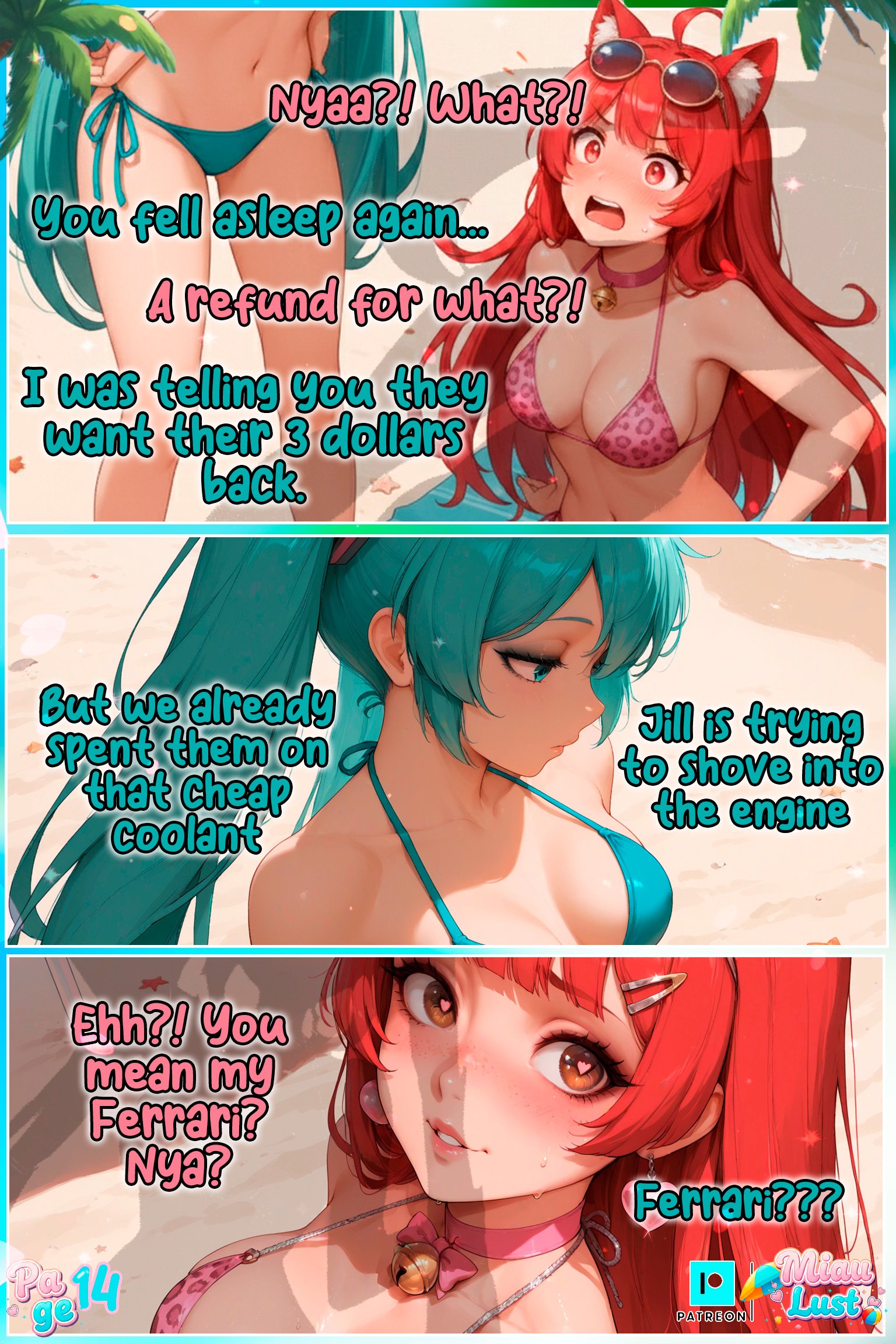 Summer Lust 2026 original comic by Miaulust — Summer Lust 2026, page 20
