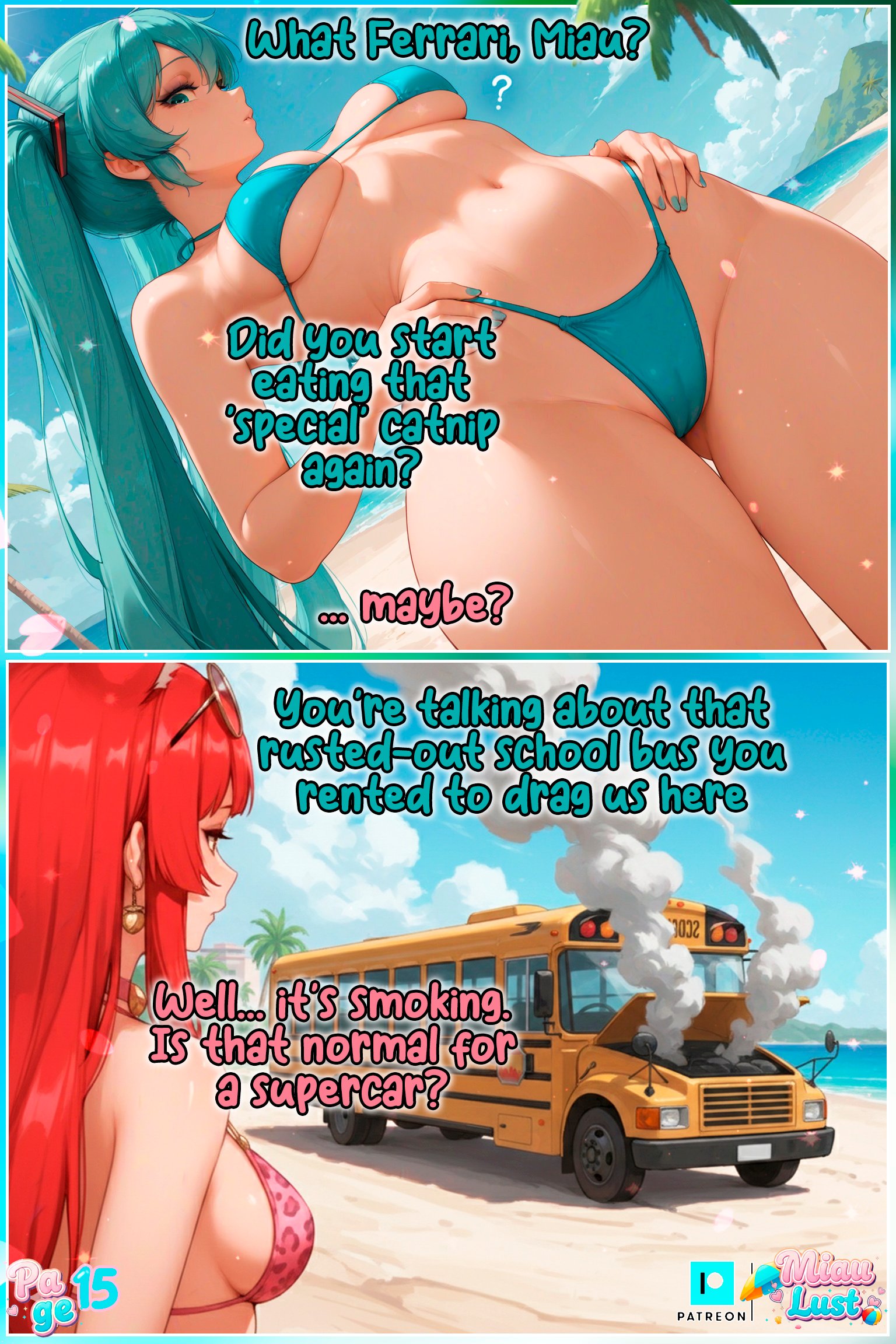 Summer Lust 2026 original comic by Miaulust — Summer Lust 2026, page 21