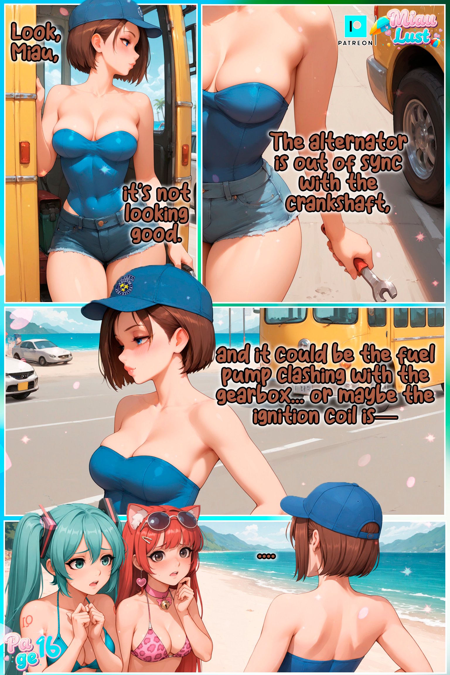 Summer Lust 2026 original comic by Miaulust — Summer Lust 2026, page 23