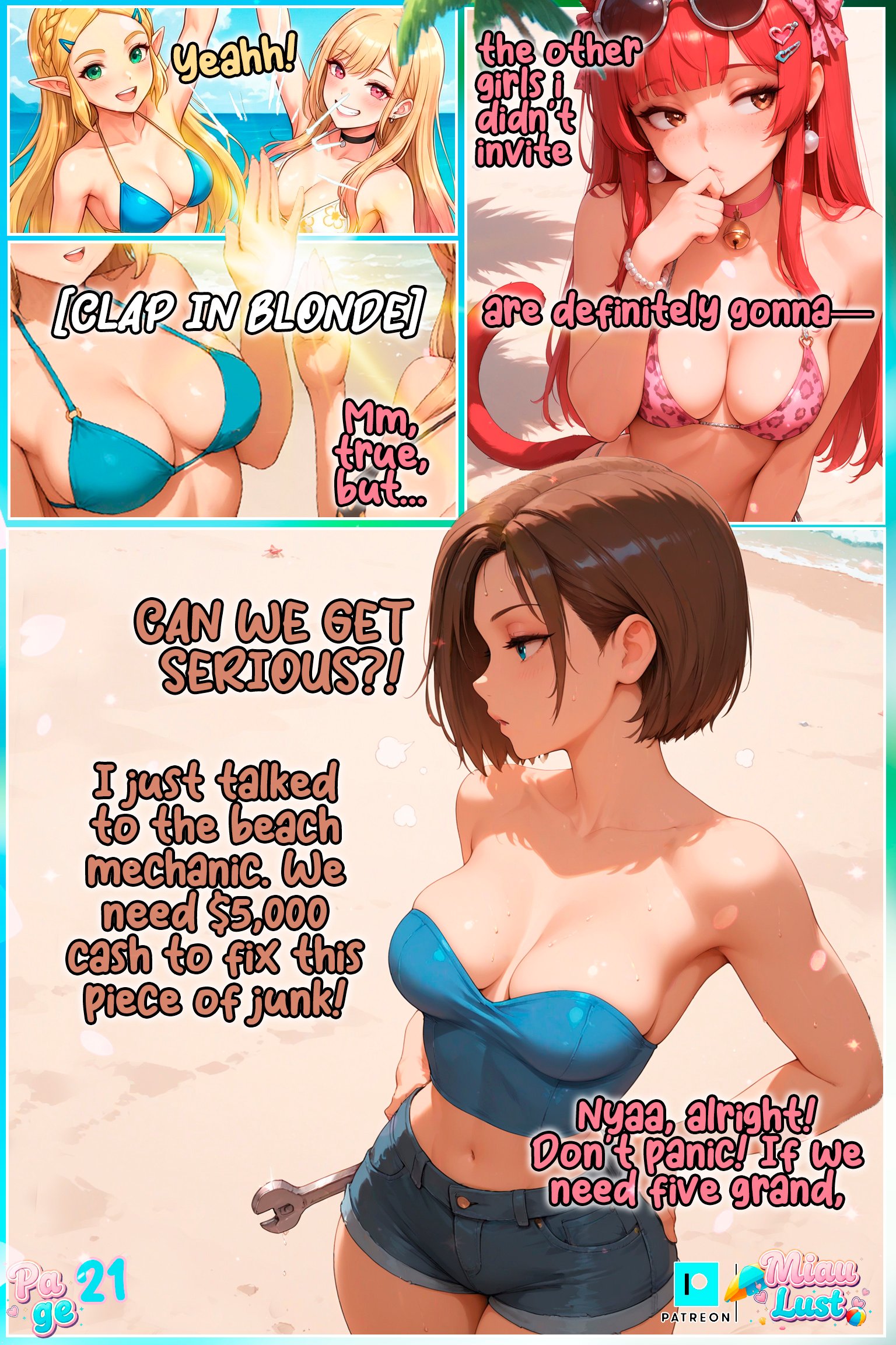 Summer Lust 2026 original comic by Miaulust — Summer Lust 2026, page 28