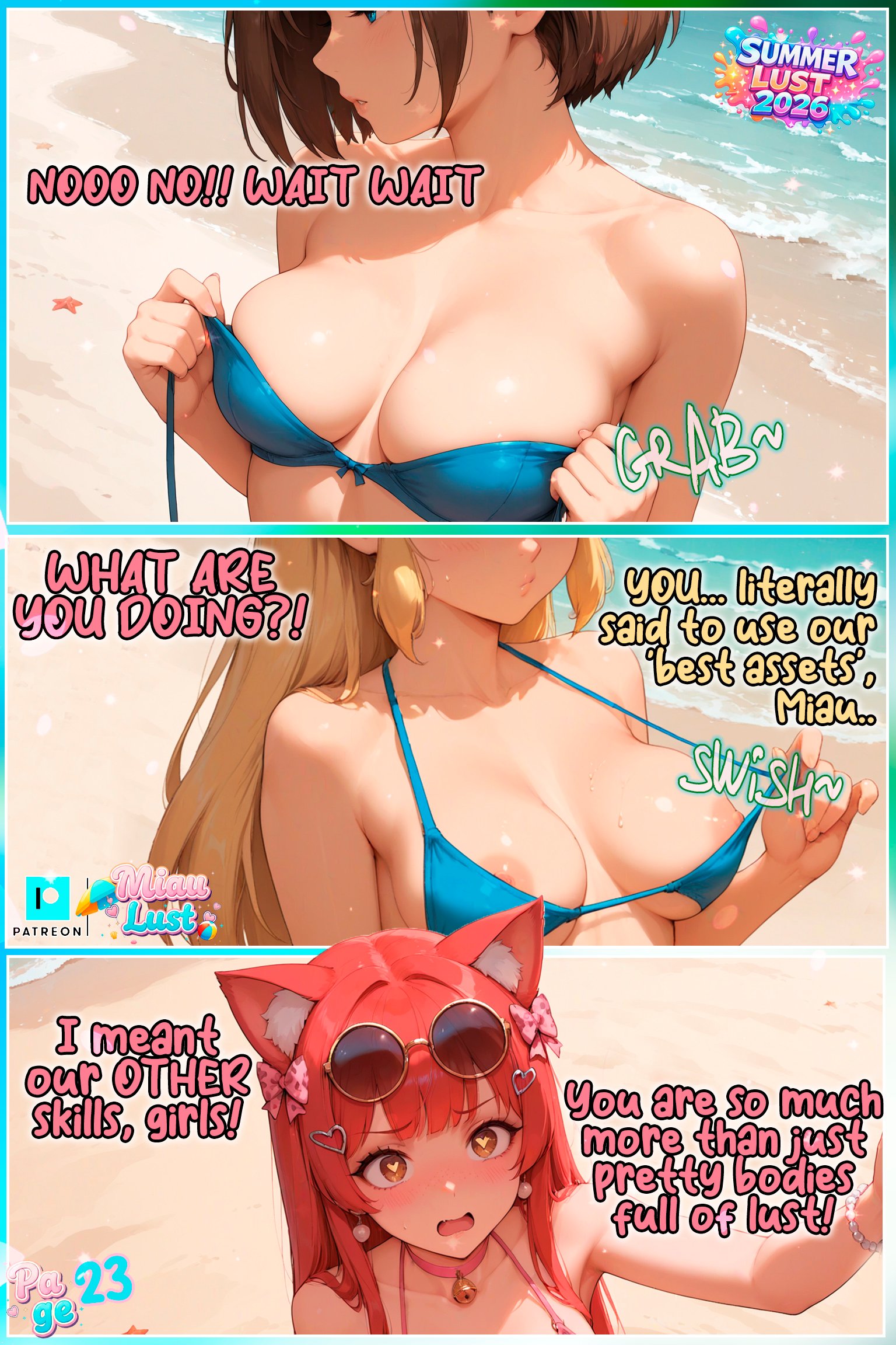 Summer Lust 2026 original comic by Miaulust — Summer Lust 2026, page 30