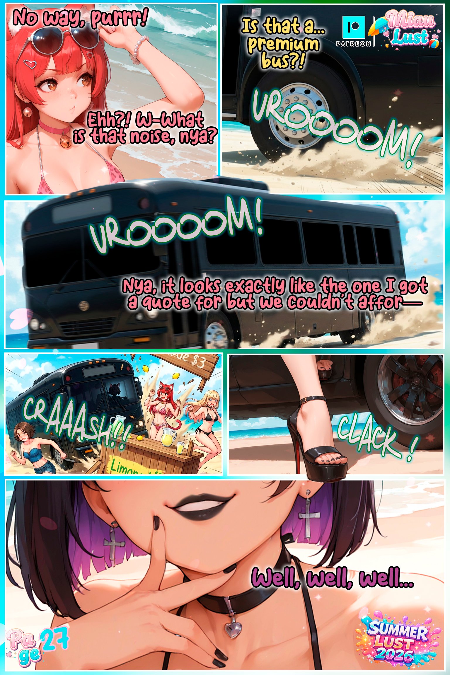 Summer Lust 2026 original comic by Miaulust — Summer Lust 2026, page 35