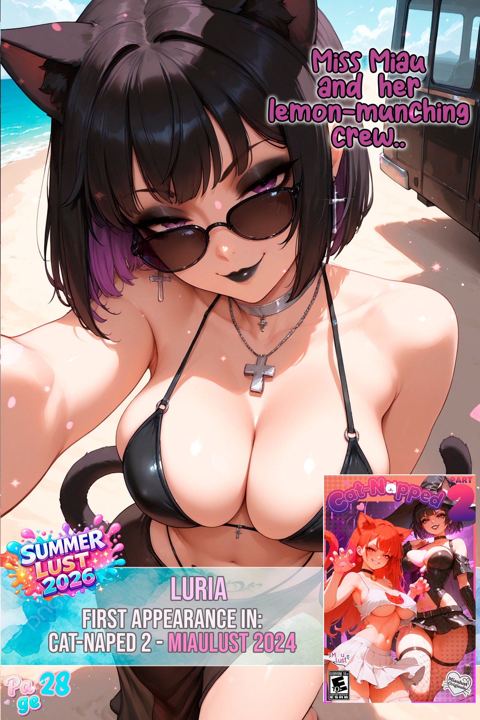 Summer Lust 2026 original comic by Miaulust — Summer Lust 2026, page 36