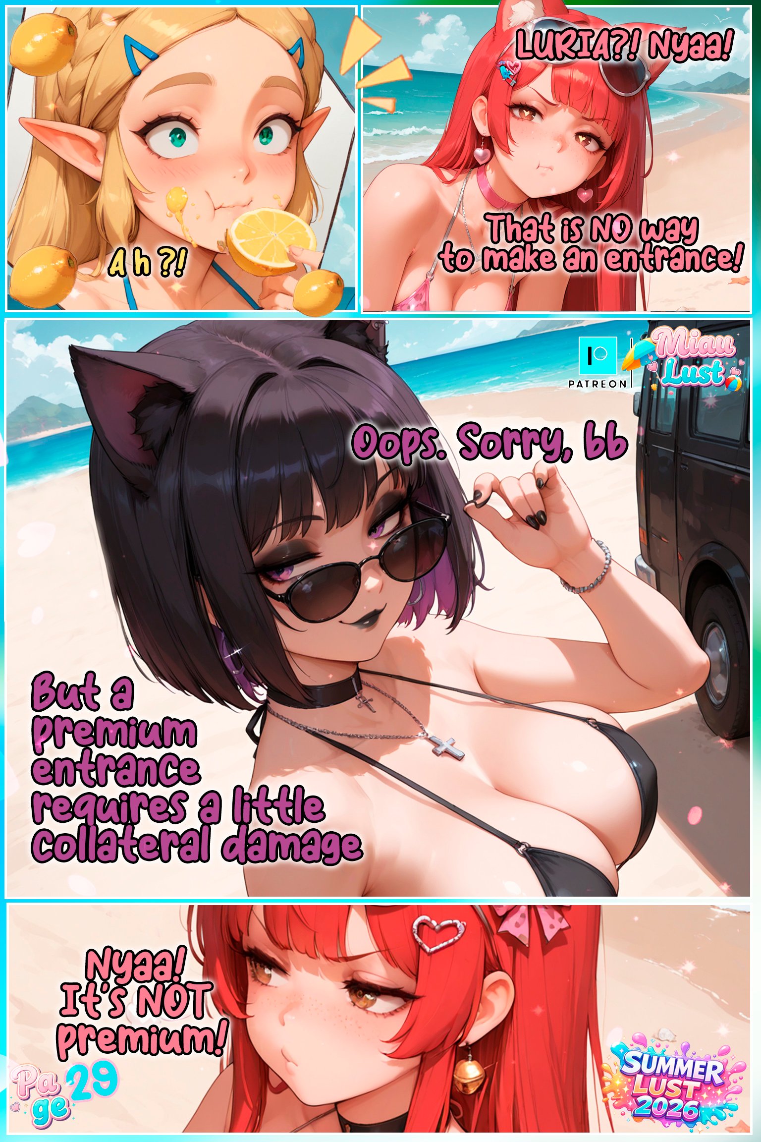 Summer Lust 2026 original comic by Miaulust — Summer Lust 2026, page 37