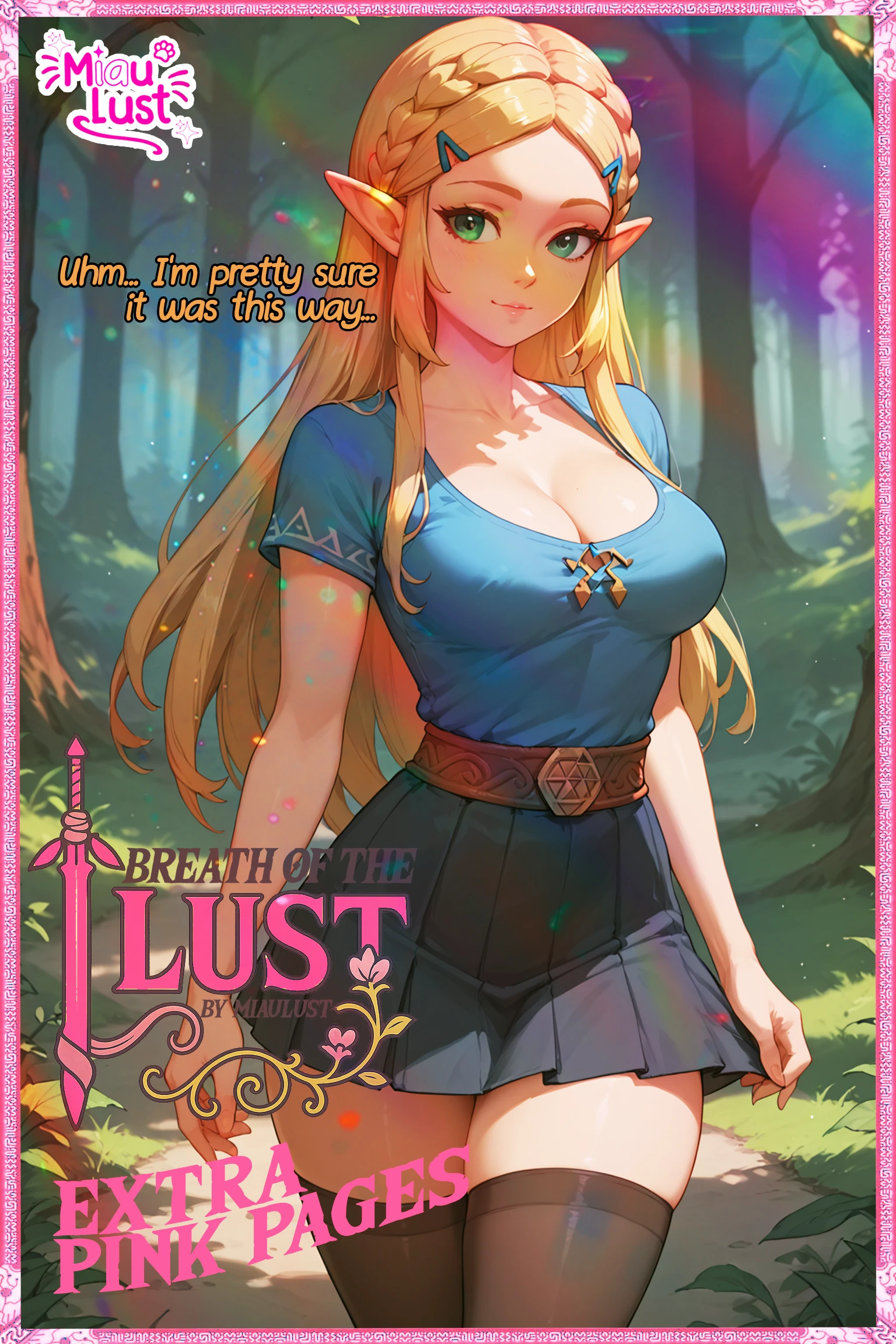 Zelda Zelda parody comic by Miaulust — Zelda – Breast of the Lust, page 16