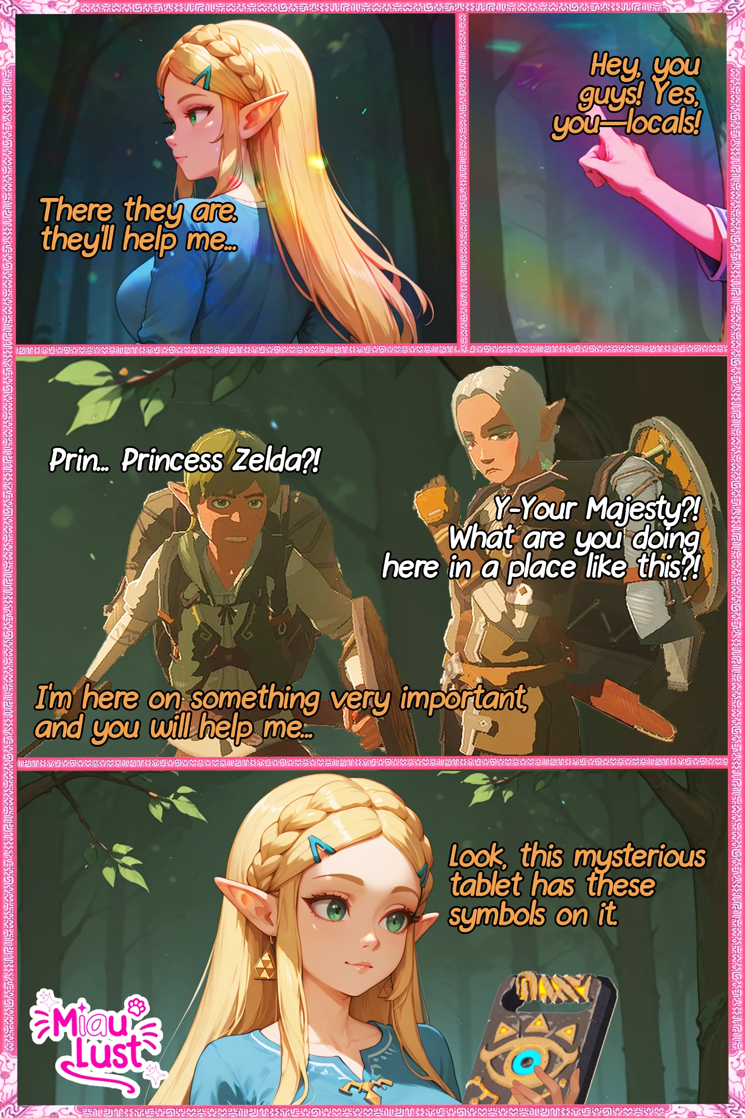 Zelda Zelda parody comic by Miaulust — Zelda – Breast of the Lust, page 17